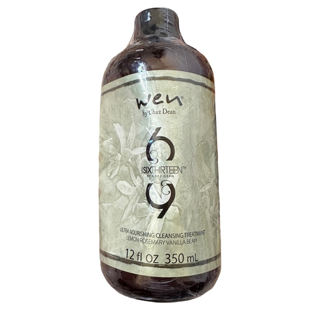 WEN Chaz Dean SixThirteen Ultra Nourishing Cleansing Treatment 12 Oz New Sealed